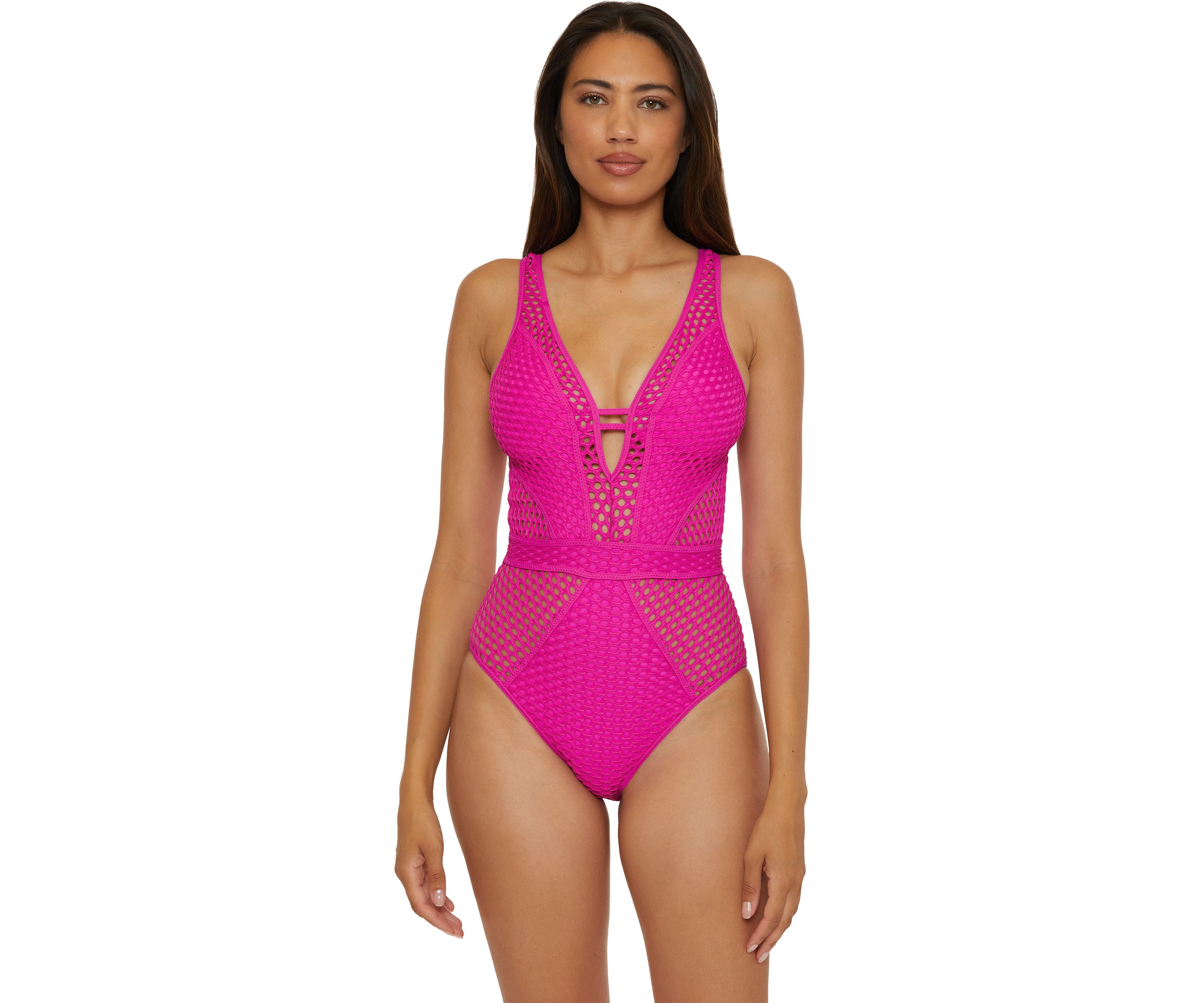 Castaway Plunge One Piece Swimsuit