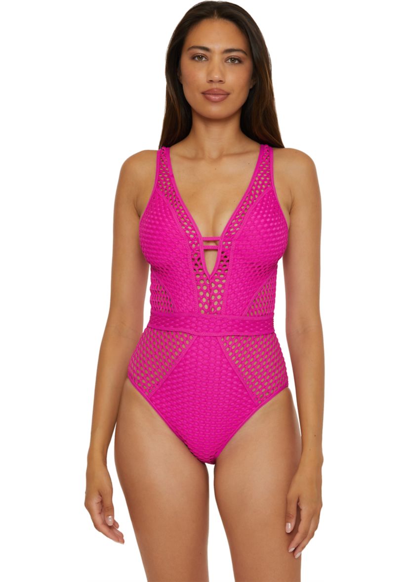 Castaway Plunge One Piece Swimsuit