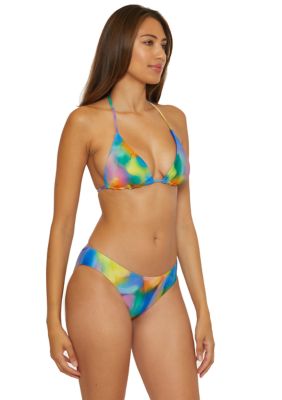 Luminous Scoop Neck Bikini Swim Top