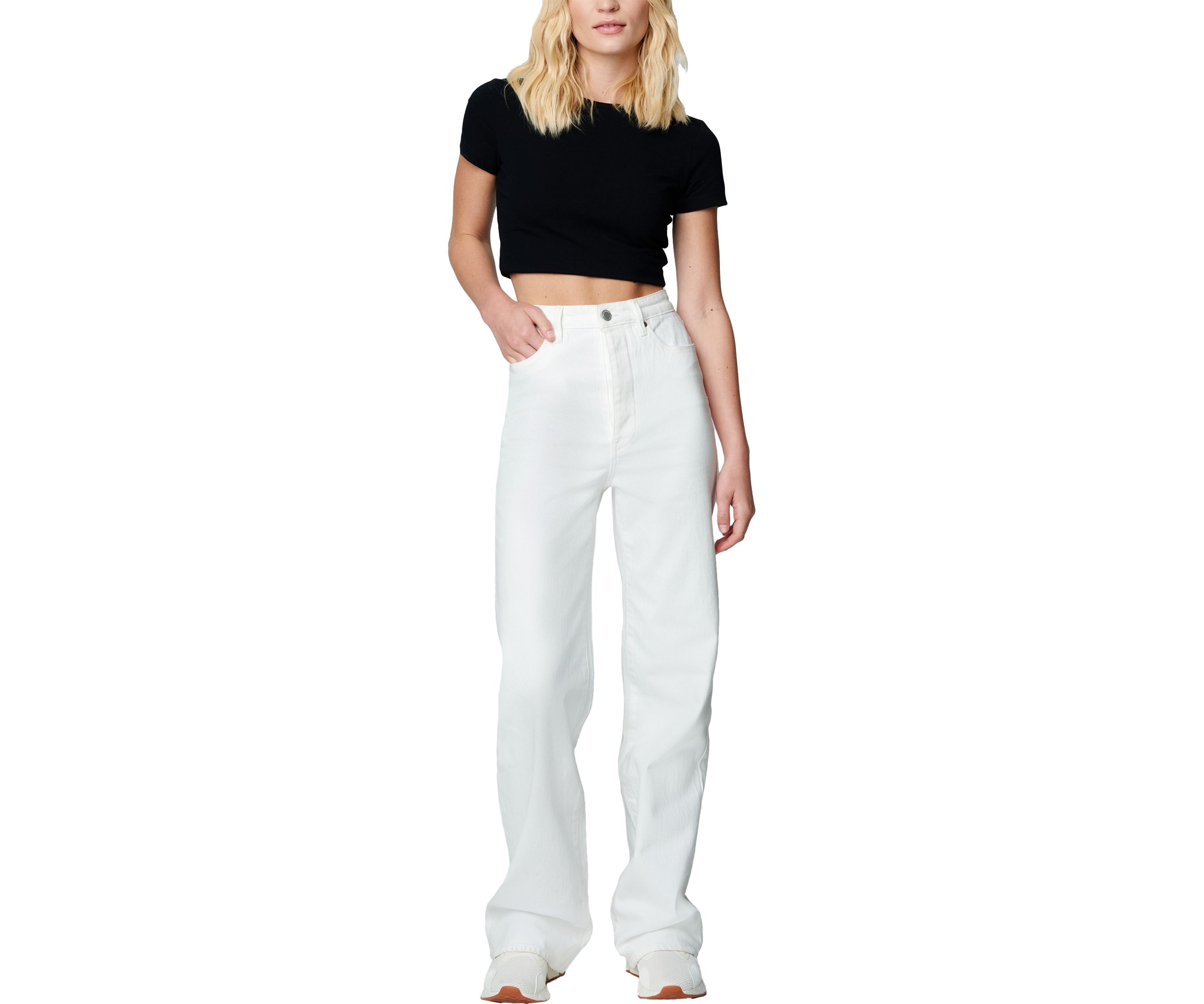 Womens Wide Leg Jeans