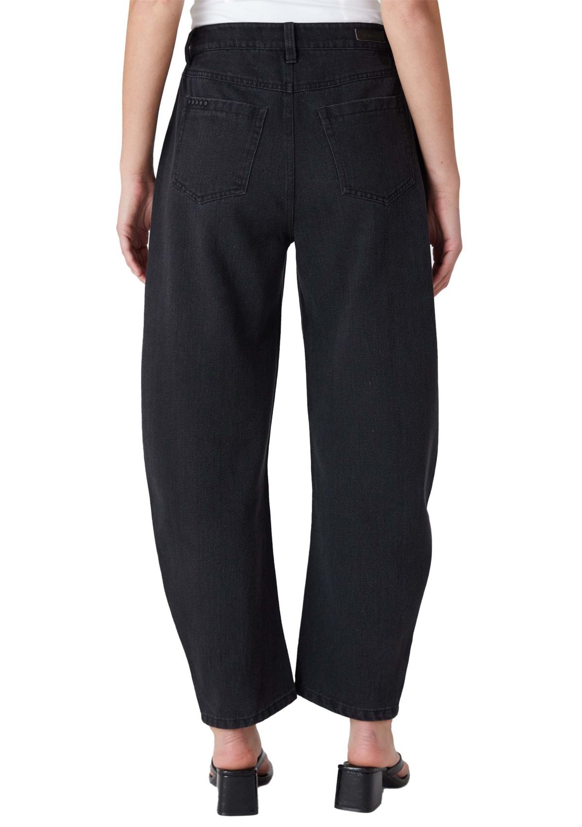 Womens Watch and Learn Barrel Leg Pants