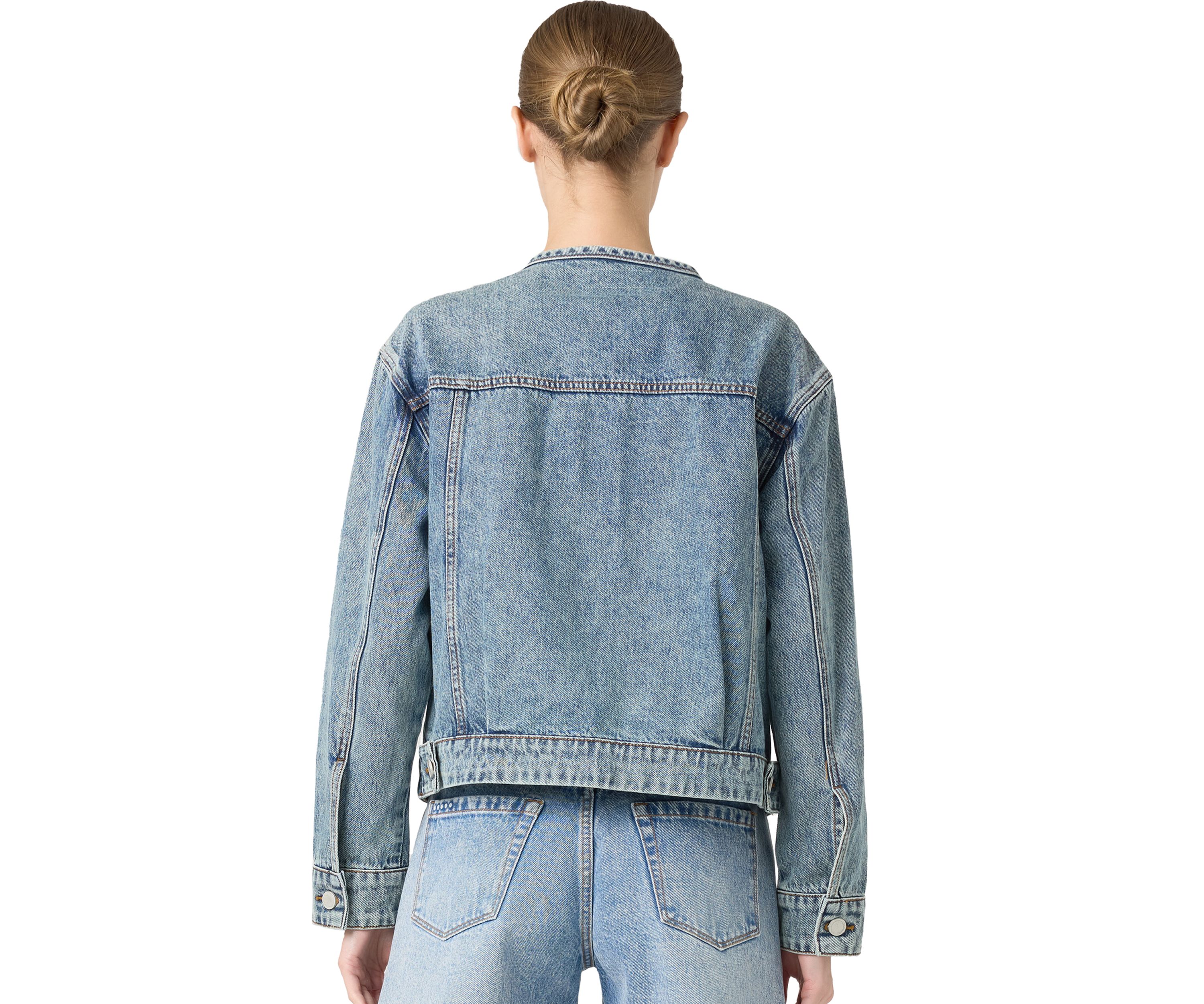 Womens Heads Up Denim Jacket