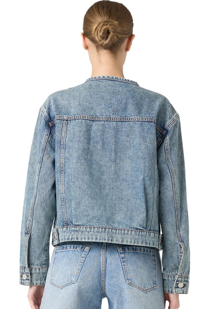 Womens Heads Up Denim Jacket