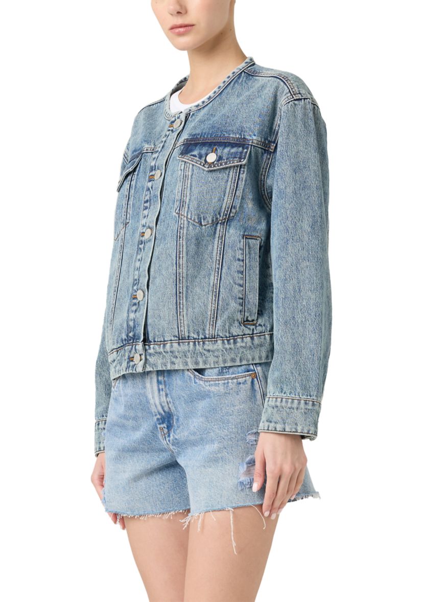 Womens Heads Up Denim Jacket