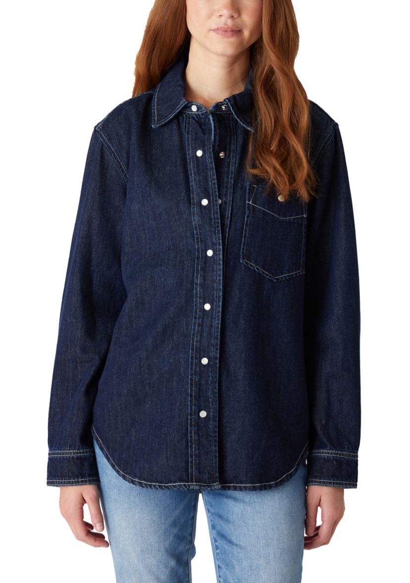 Womens Shot Caller Denim Shirt