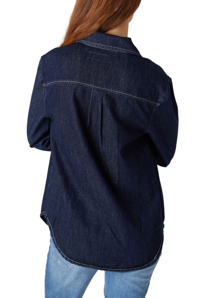 Womens Shot Caller Denim Shirt
