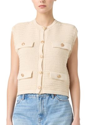 BLANK NYC Women's Smooth Sailing Sweater Vest, Large
