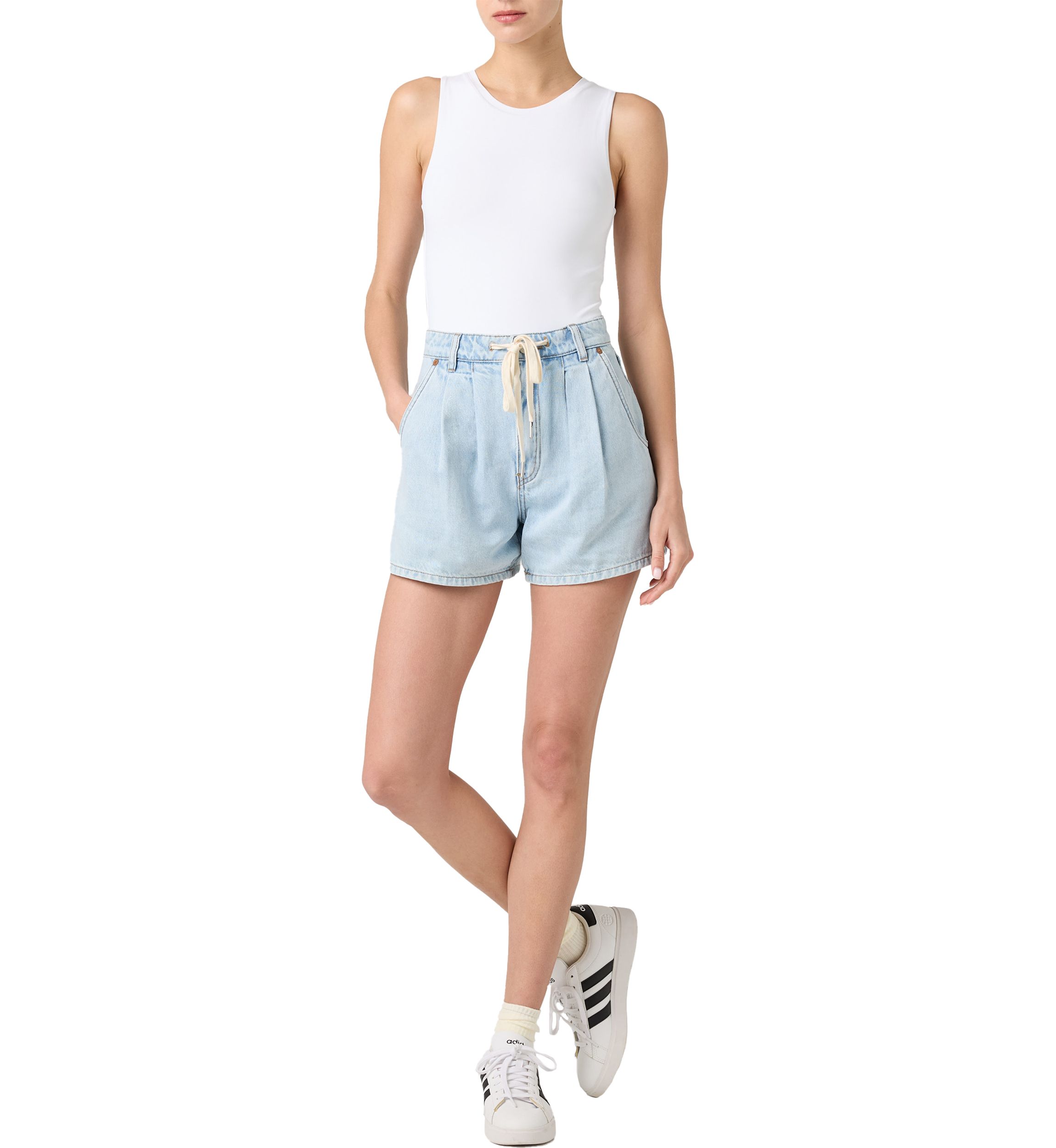 Sand Wash Drawstring Shorts