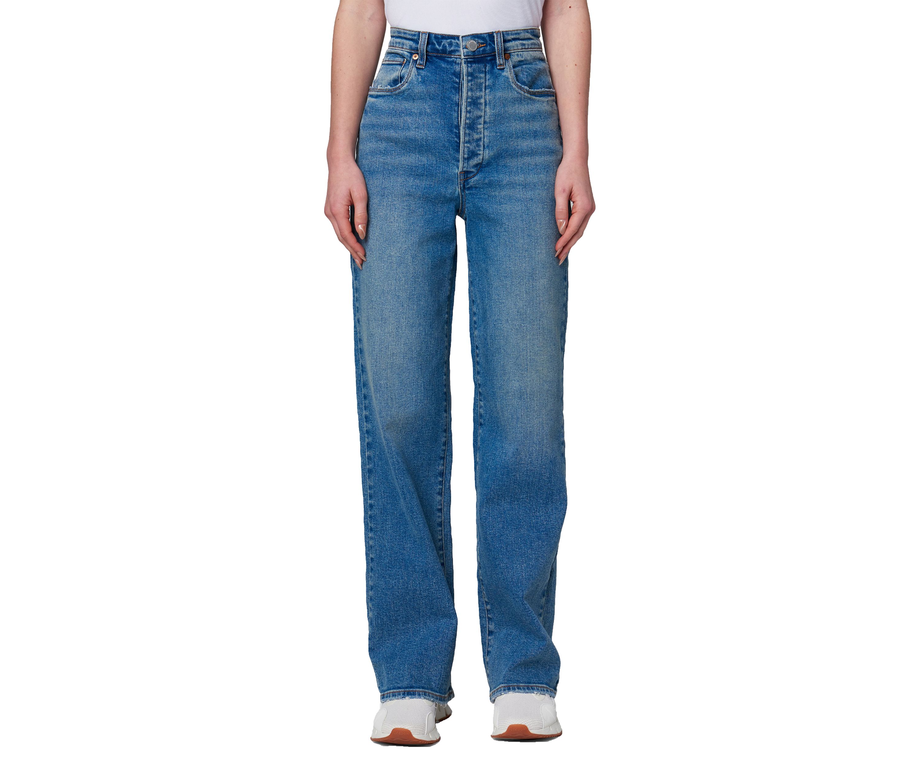 Womens The Franklin Wide Leg Jeans in Mixtape