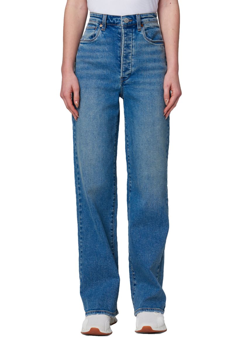 Womens The Franklin Wide Leg Jeans in Mixtape