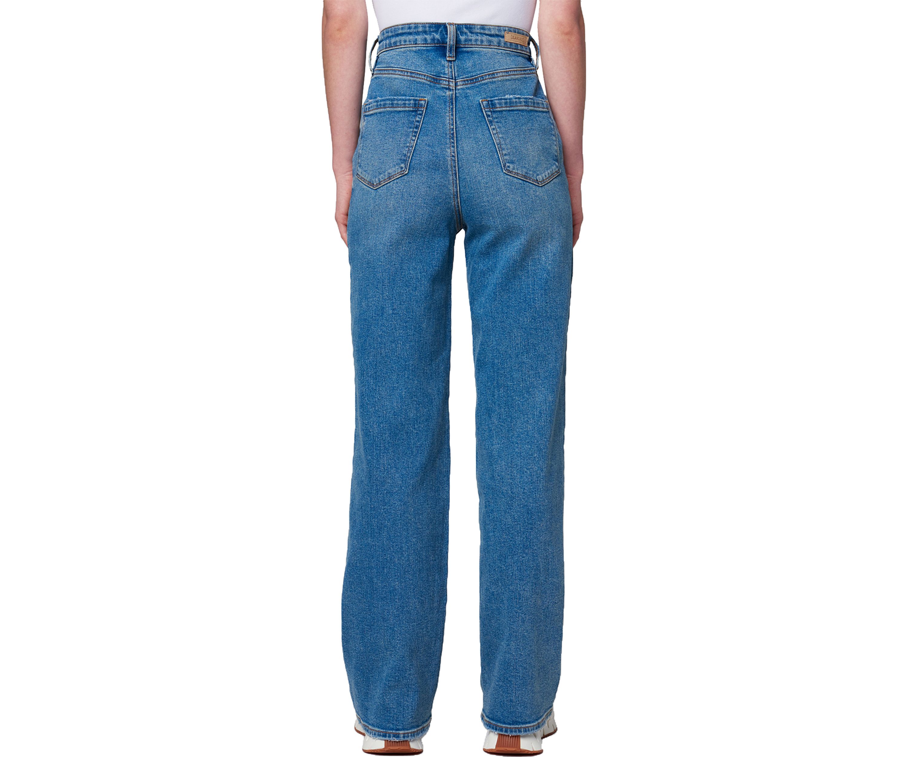 Womens The Franklin Wide Leg Jeans in Mixtape