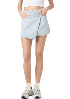 BLANK NYC Women's Tea Break Wrap Skirt, 30