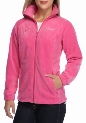 Columbia Women's Tested Tough In Pink Benton Springs Full Zip Fleece ...