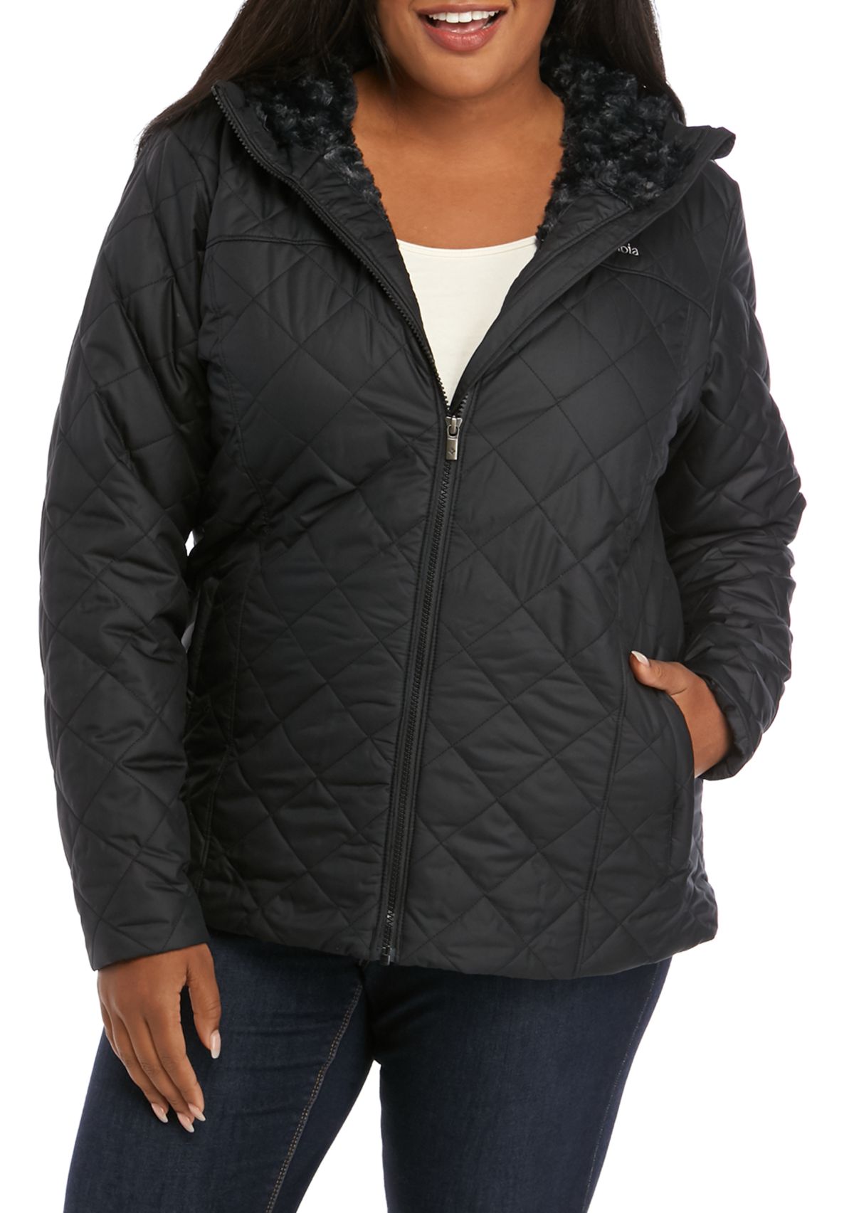 Plus Size Copper Crest™ Hooded Jacket