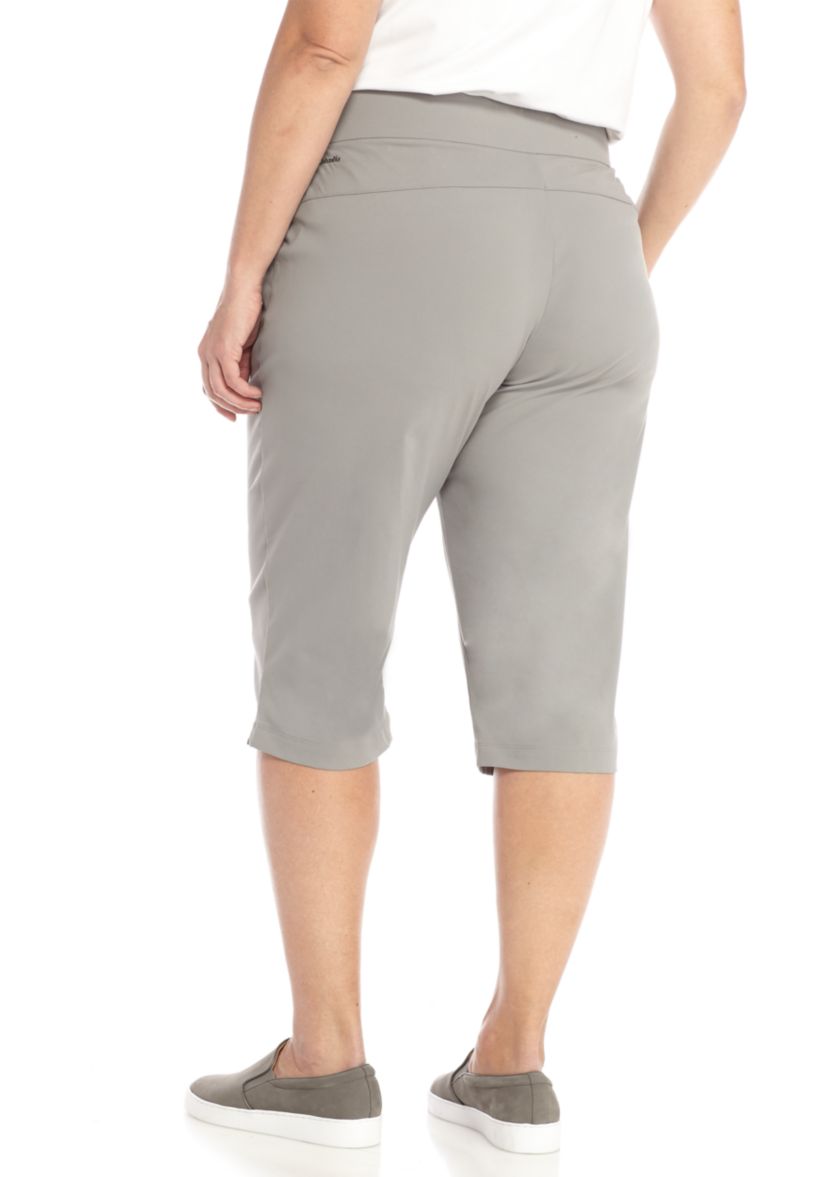 Plus Size Anytime Casual Capris