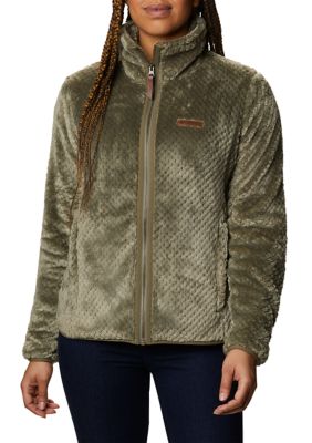 Women's Signature Sherpa Fleece Pullover, Quarter-Zip Jacquard at L.L. Bean