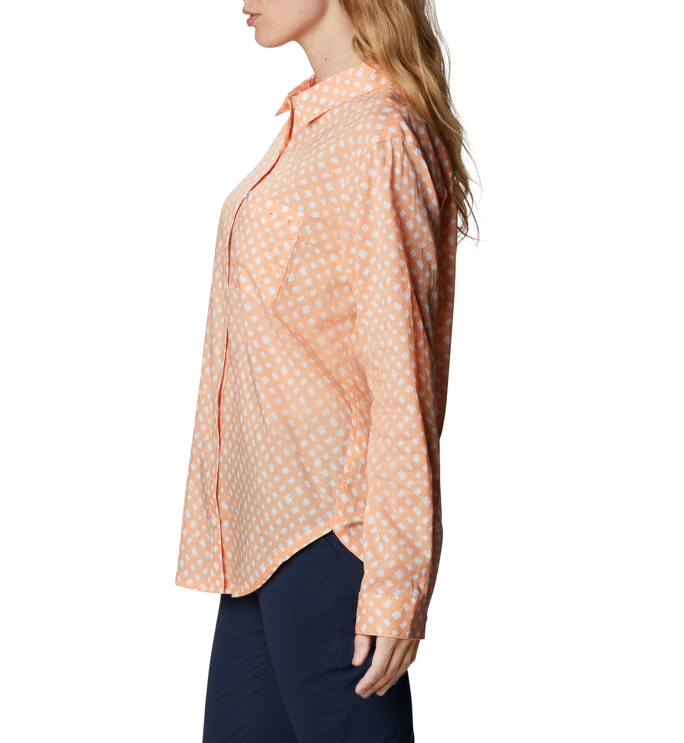 Womens Slack Water™ Woven Long Sleeve Shirt