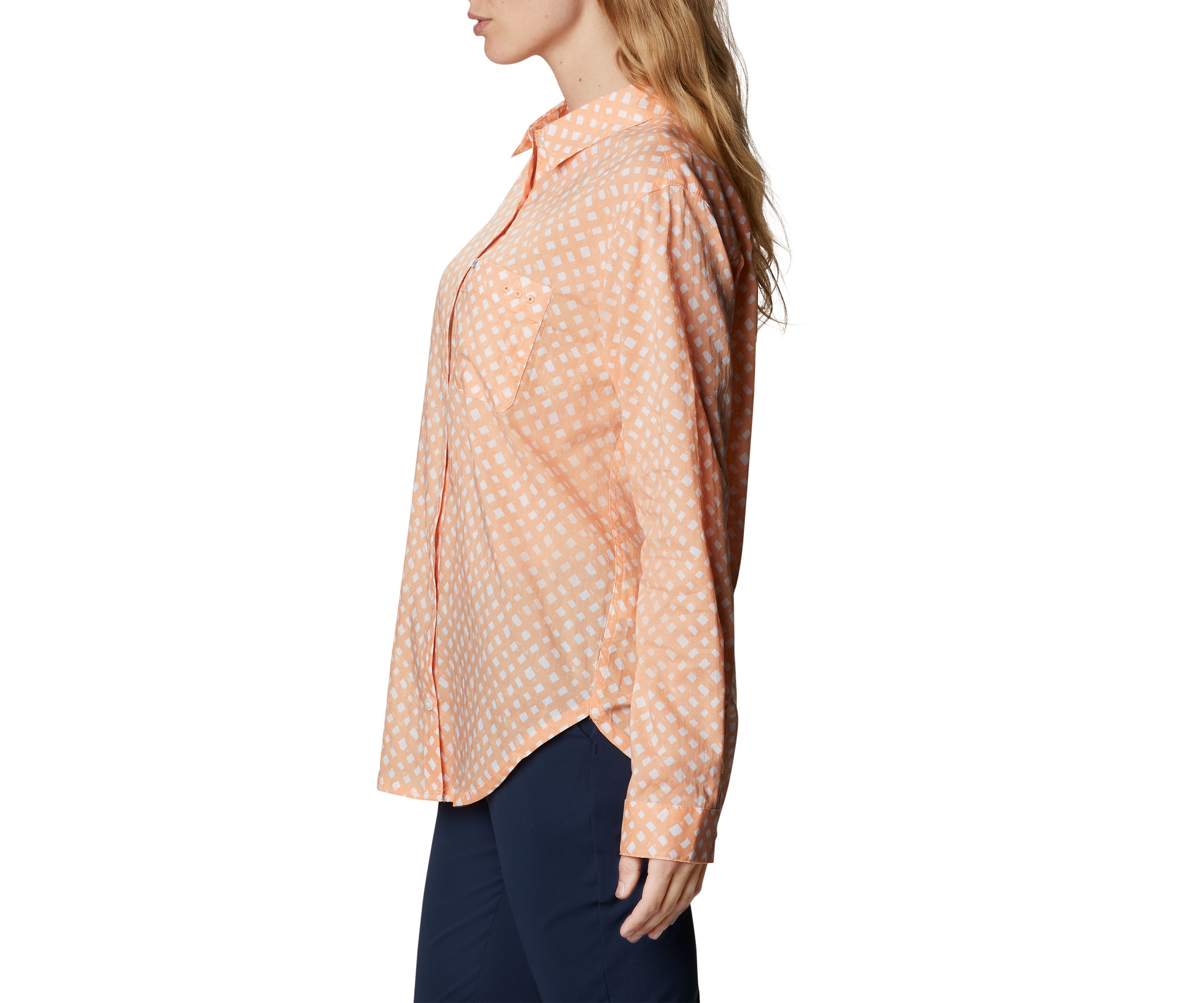 Womens Slack Water™ Woven Long Sleeve Shirt
