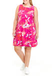 Plus Size Chill River™ Printed Dress