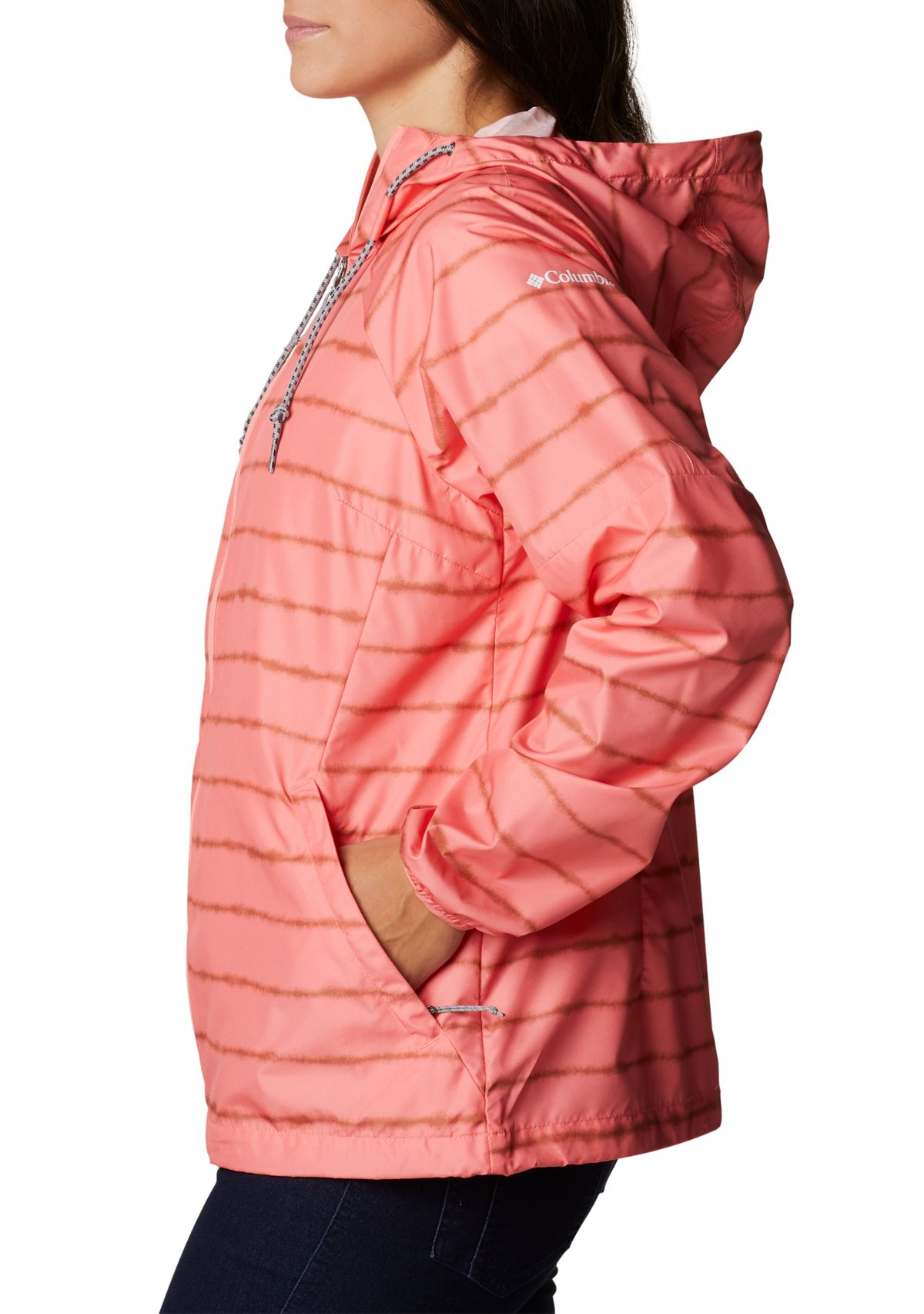 Womens Side Hill™ Printed Windbreaker