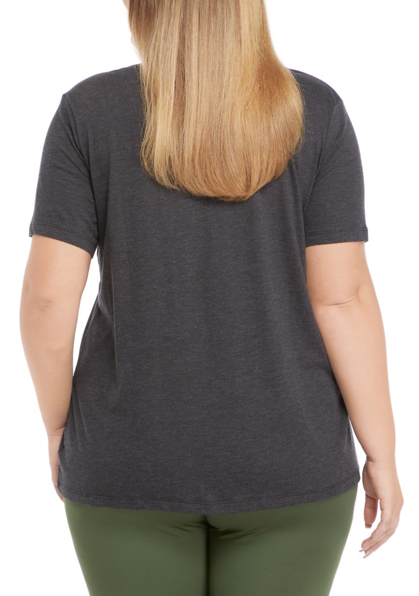 Plus Size Bluebird Day™ Relaxed V-Neck T-Shirt