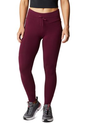 RBX Women's Burgundy Red Activewear Leggings Yoga Pants Large