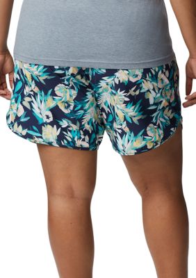 Plus Printed Stretch Water Shorts