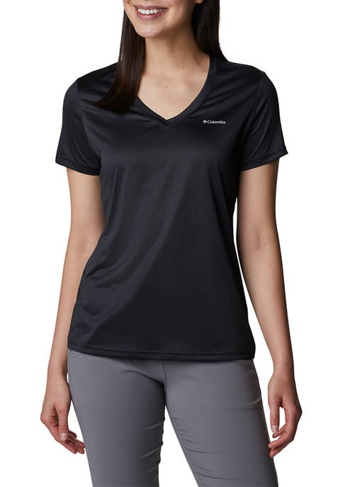 Columbia Womens Hike&trade; Short Sleeve V-Neck T-Shirt