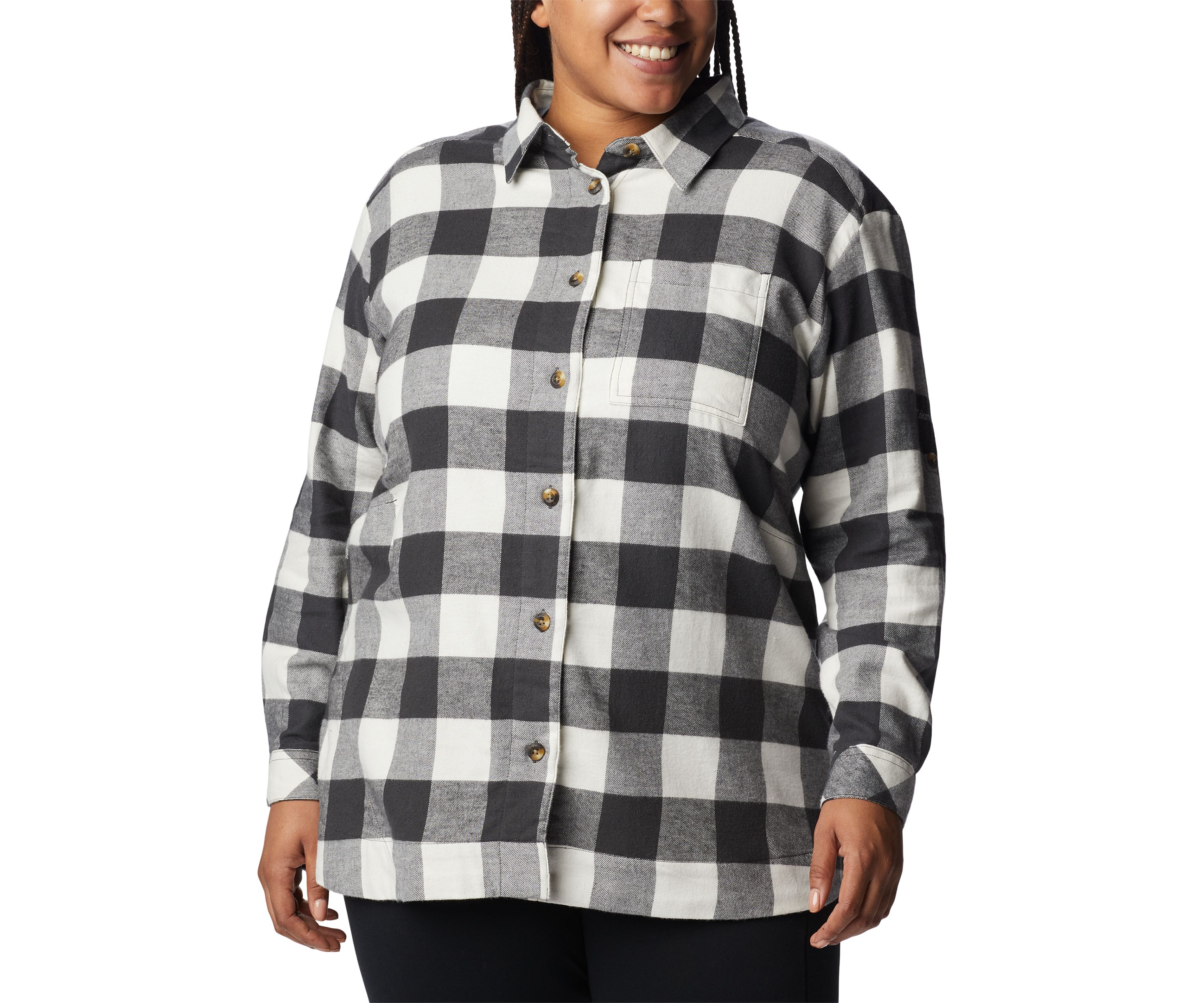 Plus Size Holly Hideaway™ Flannel Shirt