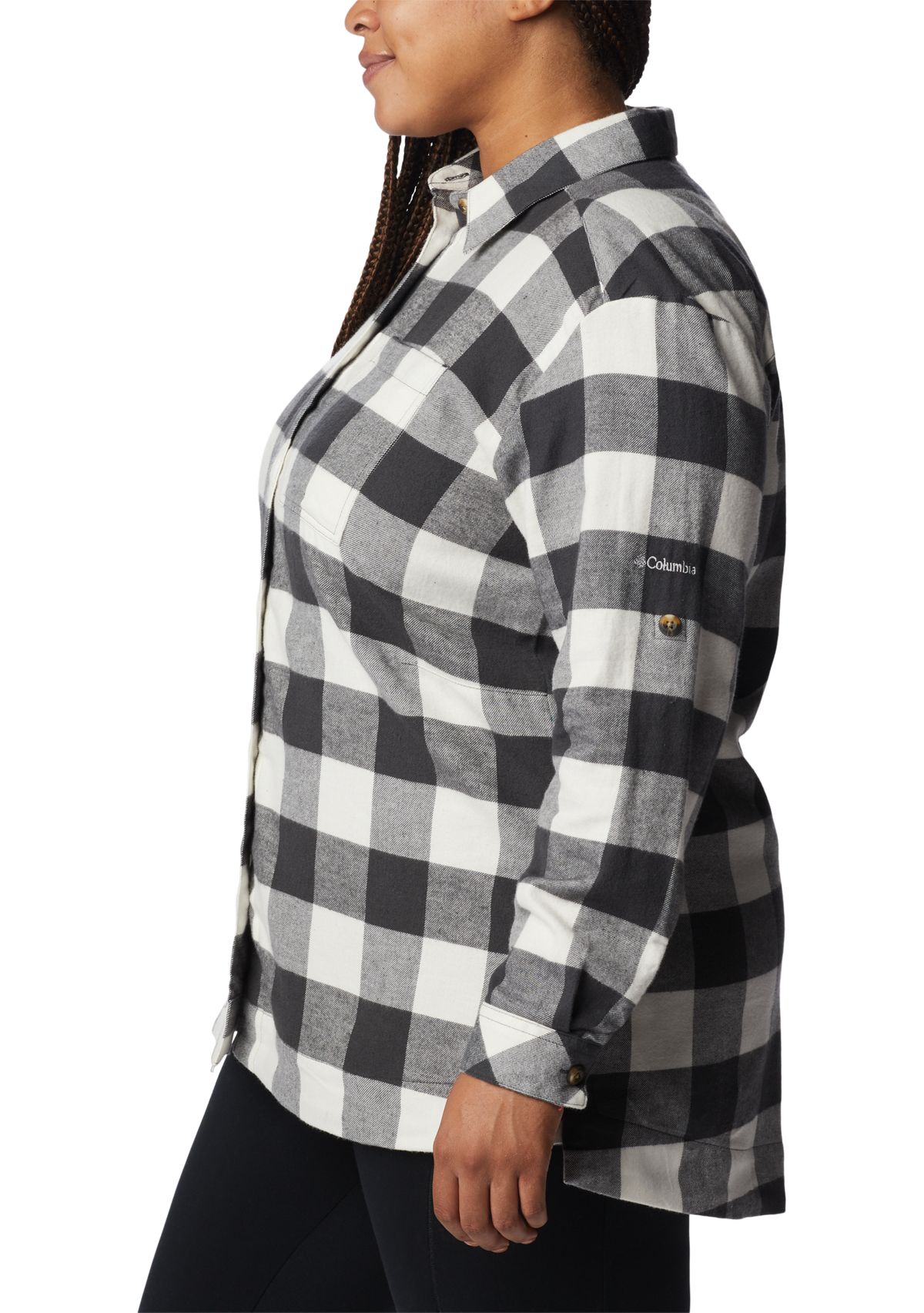 Plus Size Holly Hideaway™ Flannel Shirt