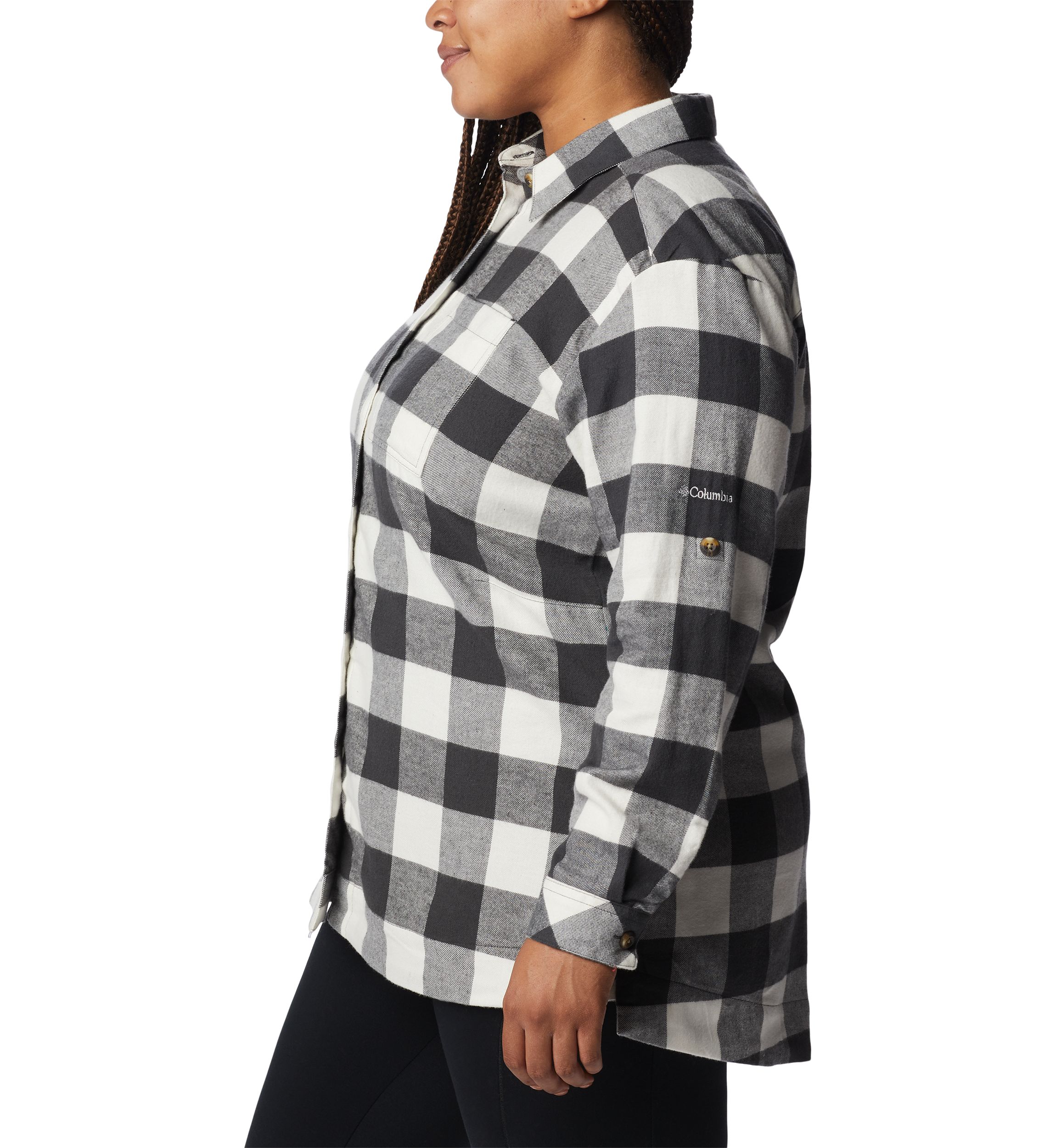Plus Size Holly Hideaway™ Flannel Shirt