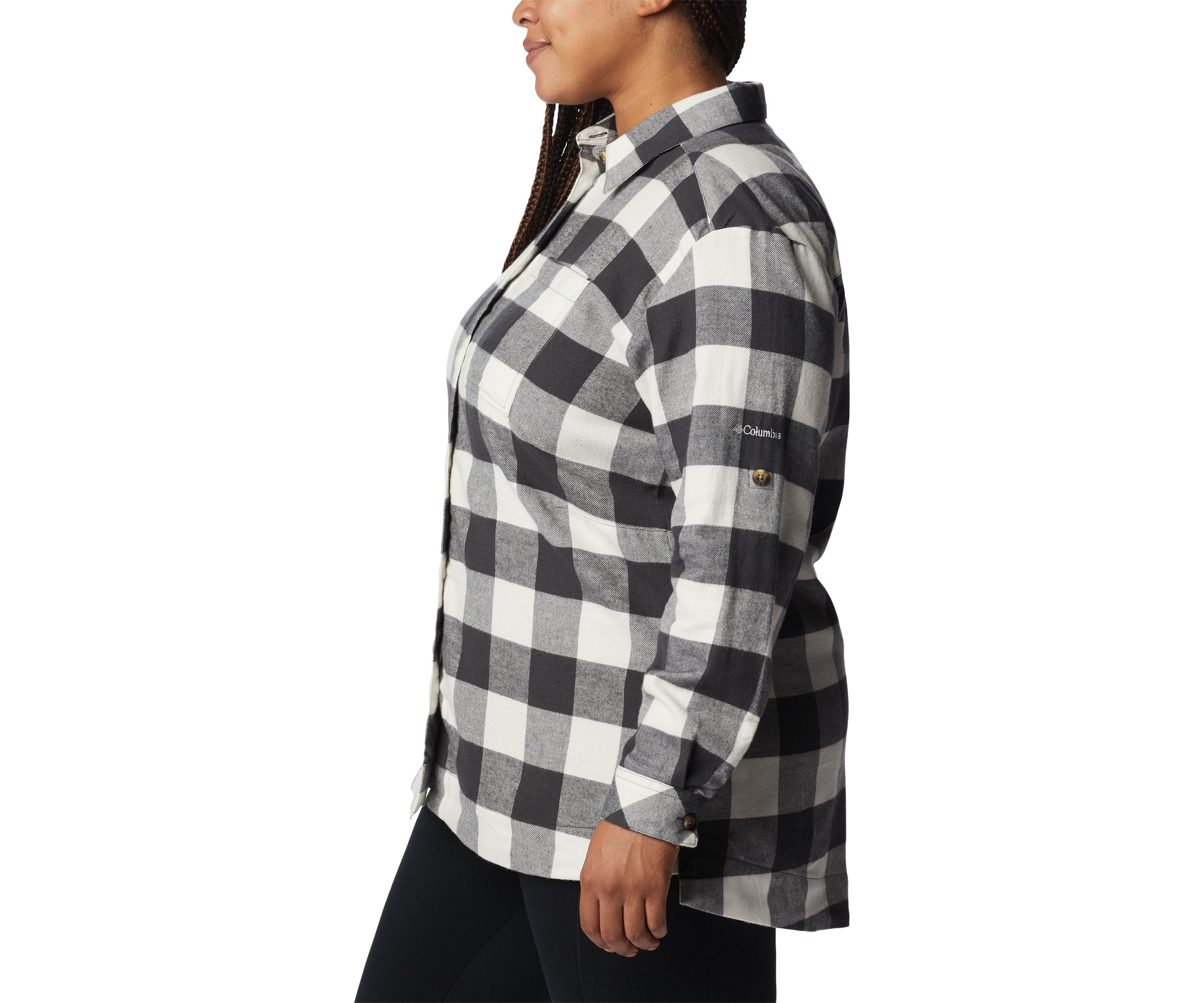 Plus Size Holly Hideaway™ Flannel Shirt