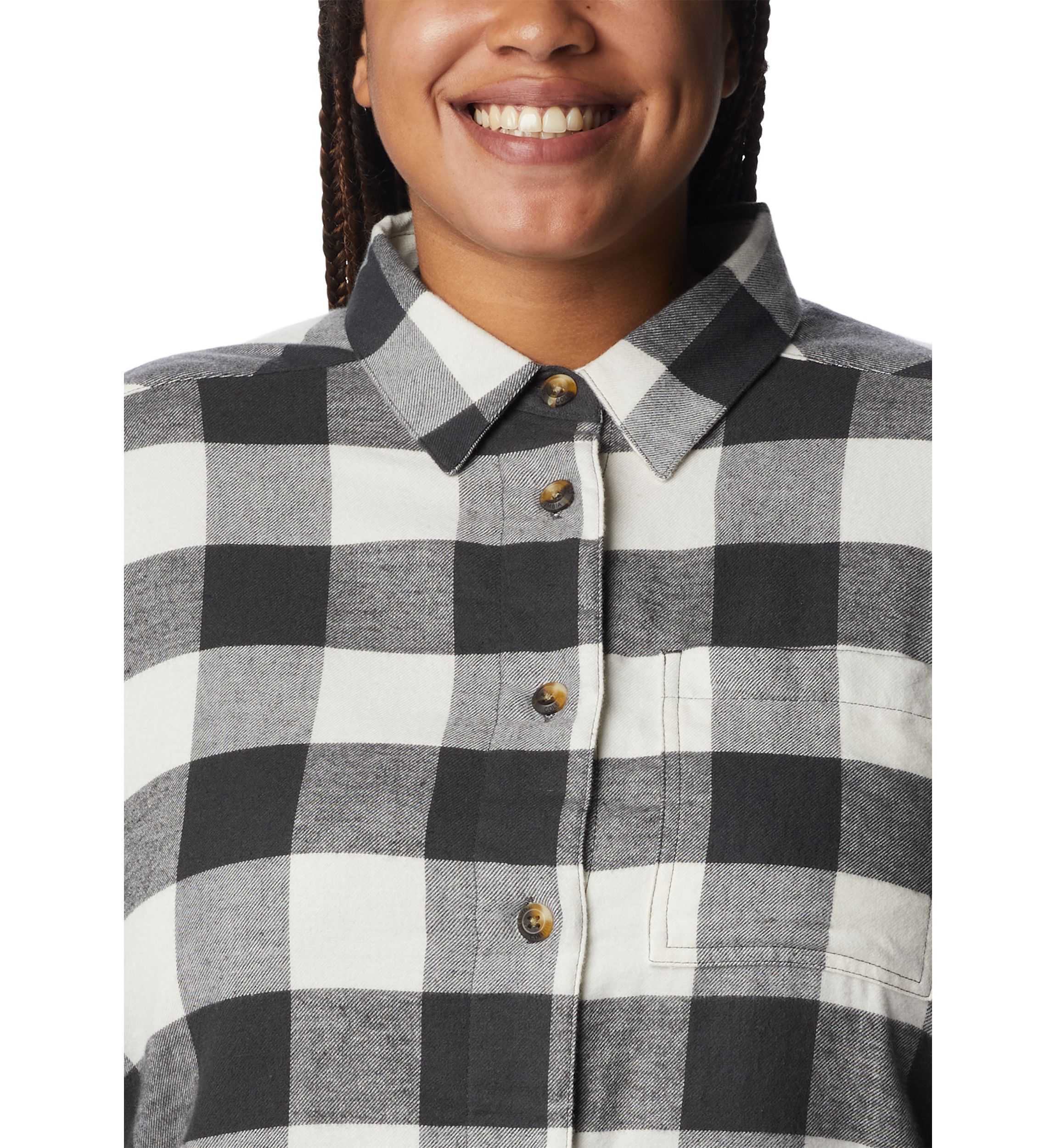 Plus Size Holly Hideaway™ Flannel Shirt