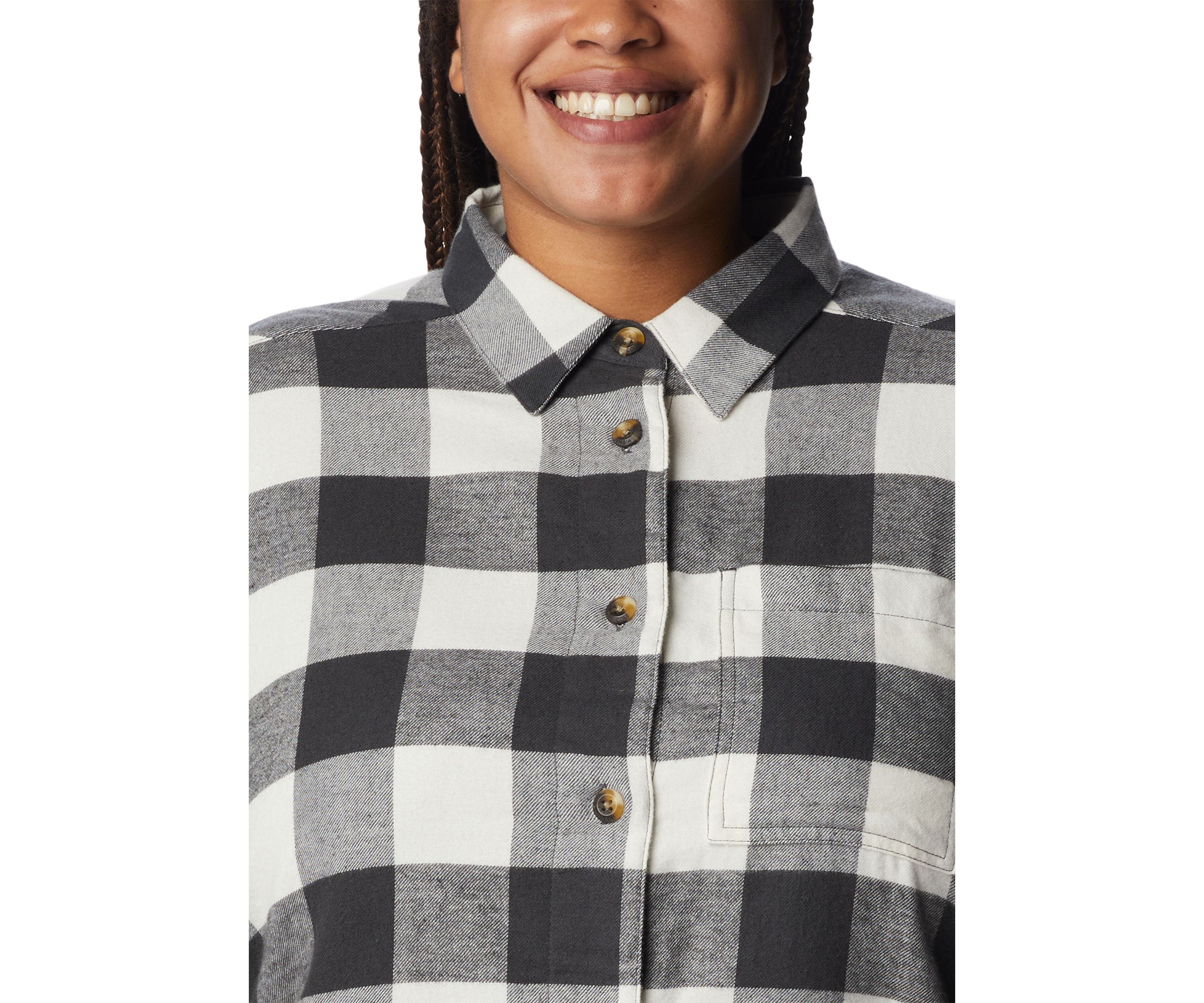 Plus Size Holly Hideaway™ Flannel Shirt