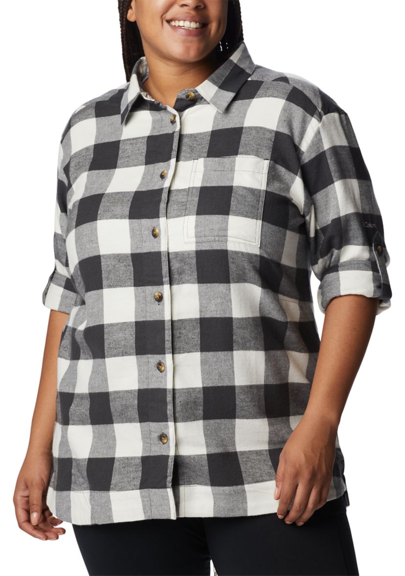Plus Size Holly Hideaway™ Flannel Shirt