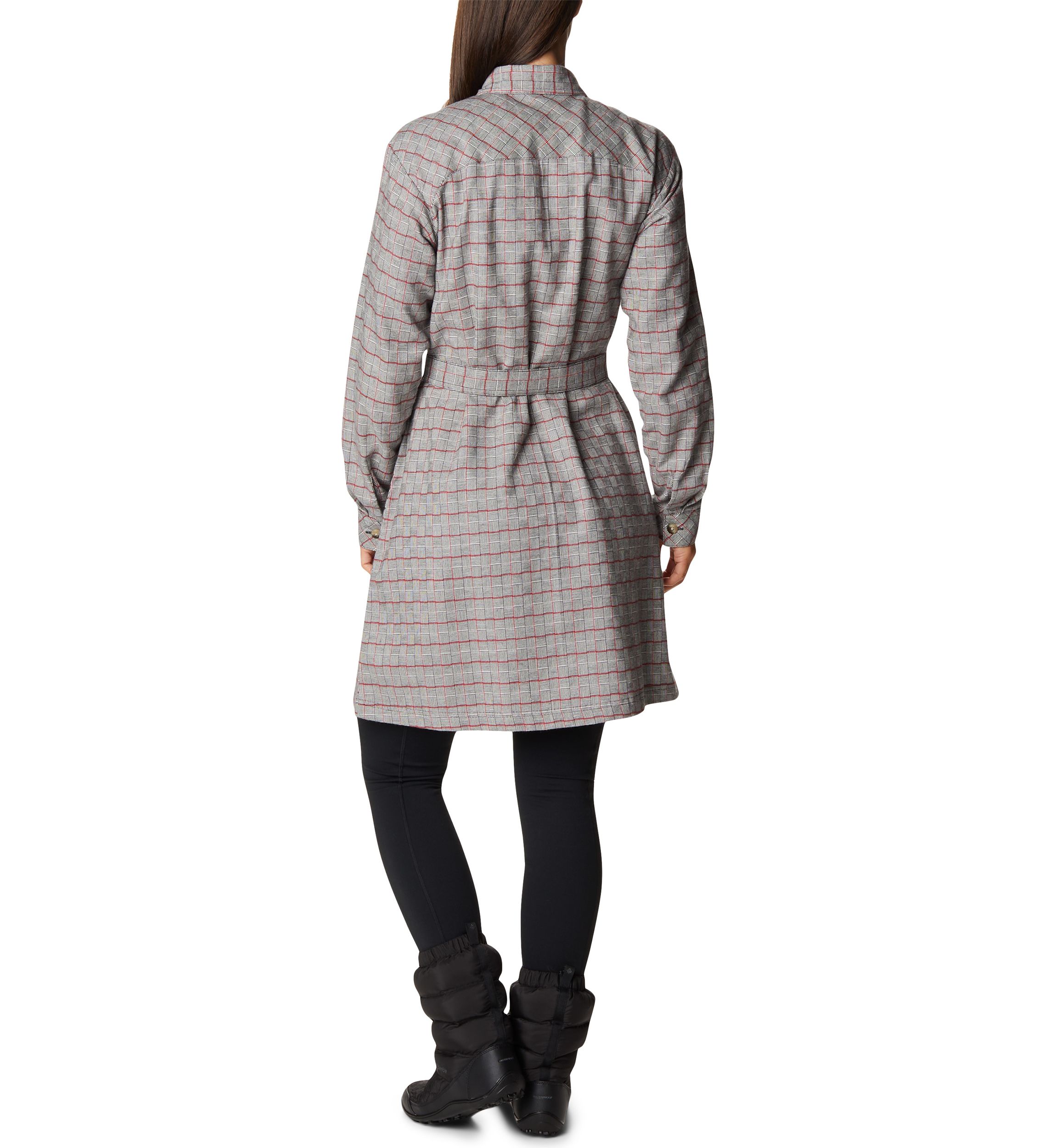 Plus Size Holly Hideaway™ Flannel Dress