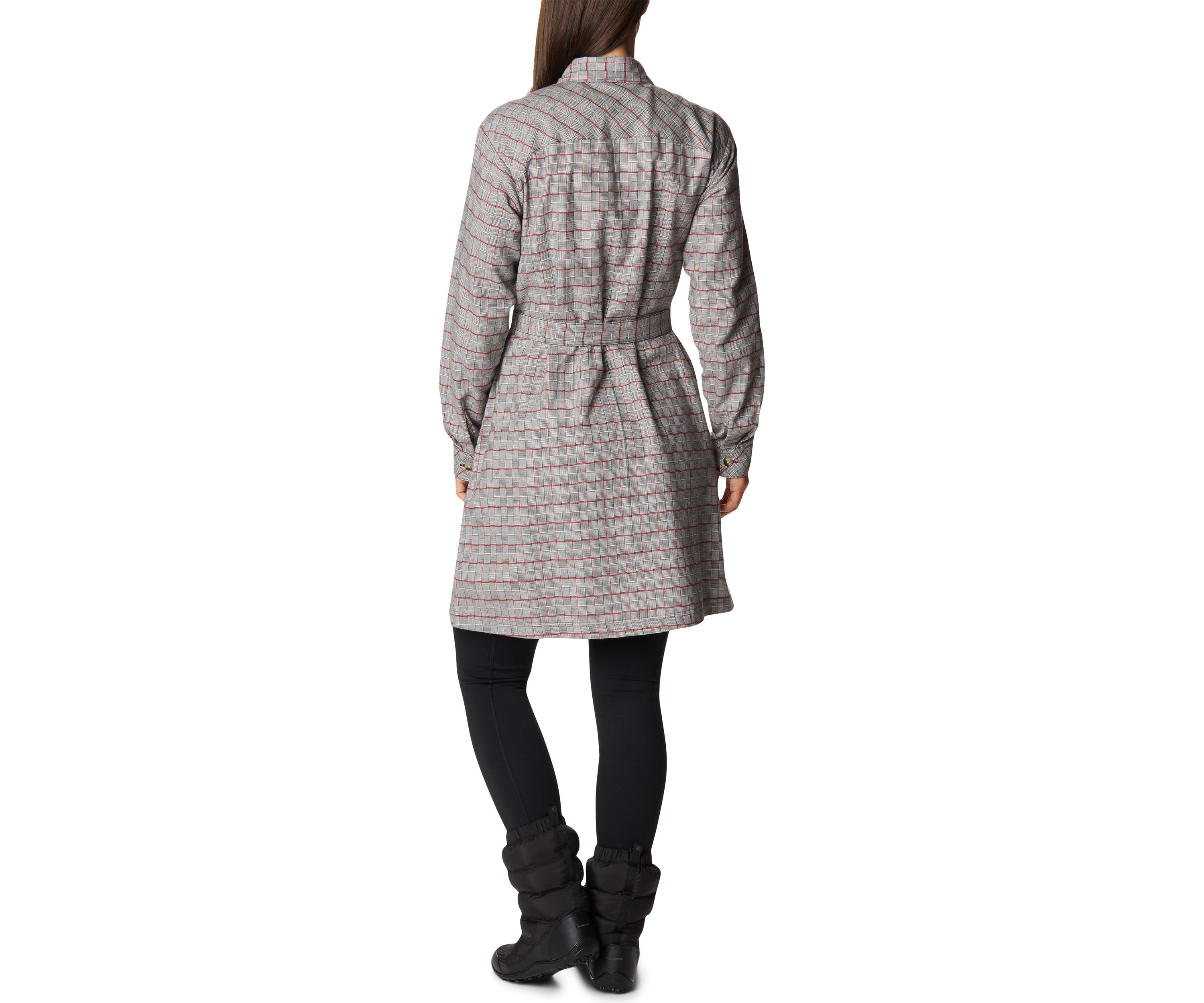 Plus Size Holly Hideaway™ Flannel Dress