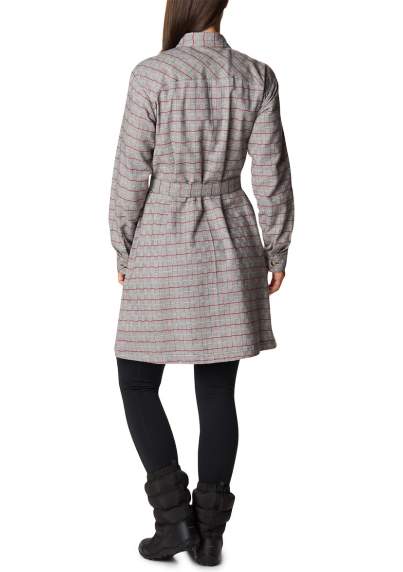 Plus Size Holly Hideaway™ Flannel Dress