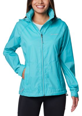 Industry Women s Long Sleeve Hooded Rain Jacket belk