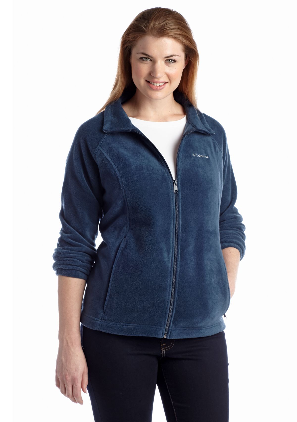 Plus Size Benton Springs Fleece Full Zip Jacket