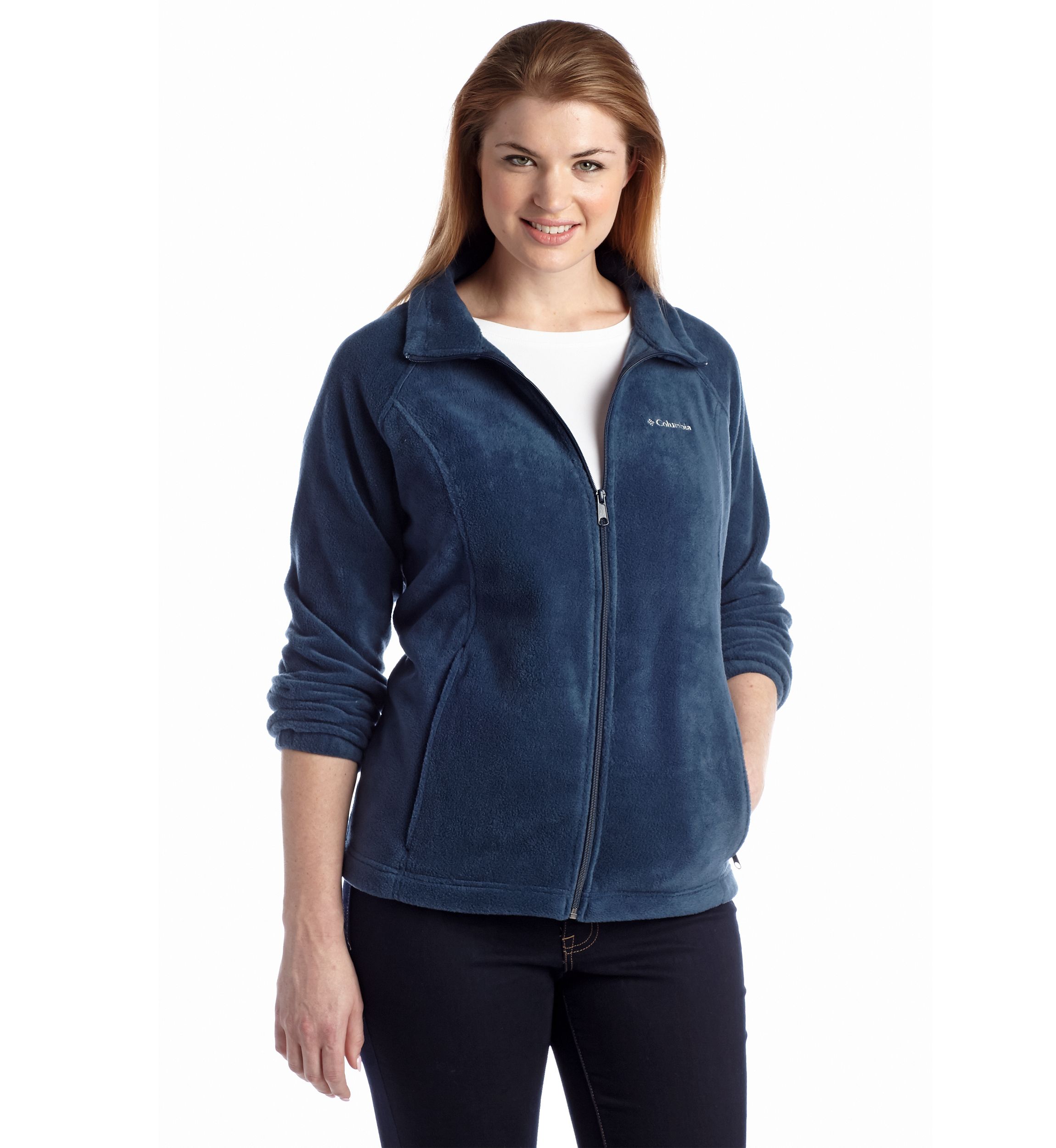 Plus Size Benton Springs Fleece Full Zip Jacket