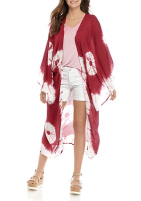 TRUE CRAFT Junior's Tie Dye Ruana | belk