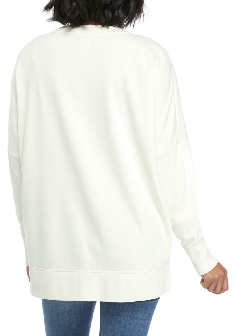 Crew Neck Graphic Sweatshirt 