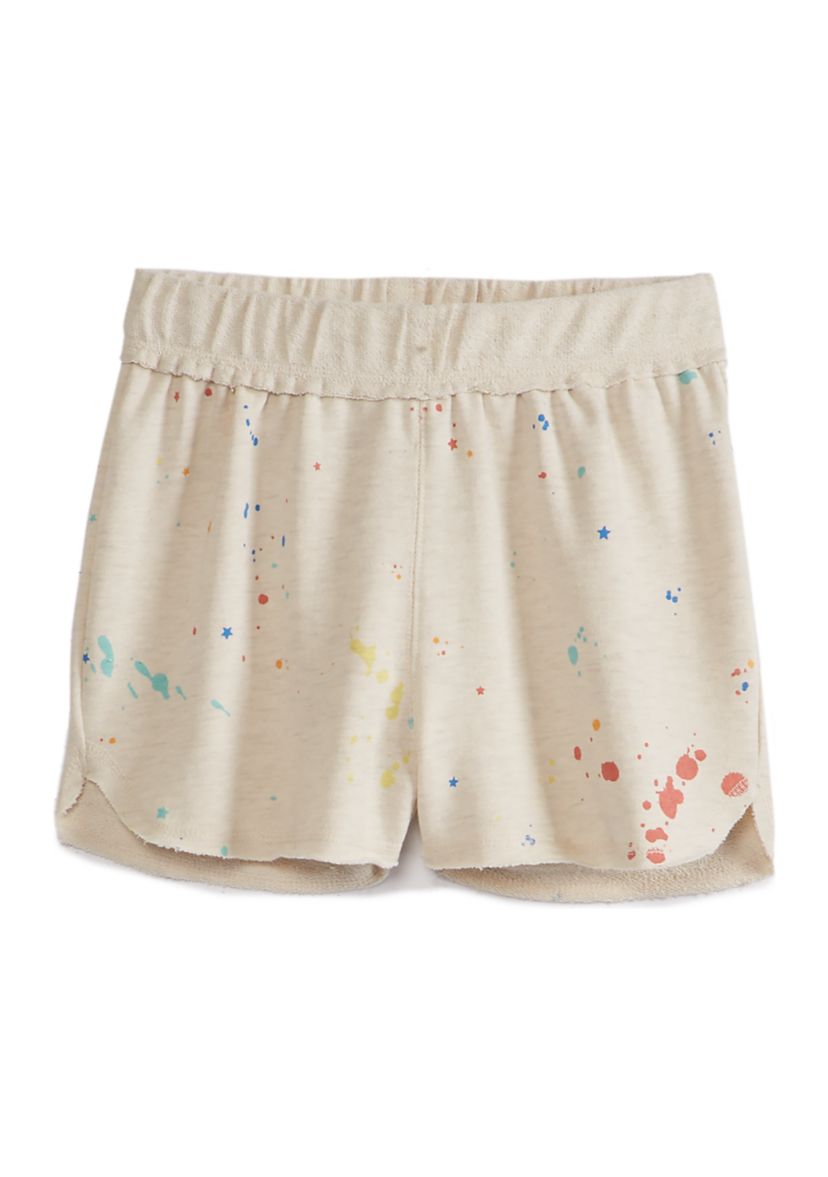 Juniors Print Dolphin Shorts
