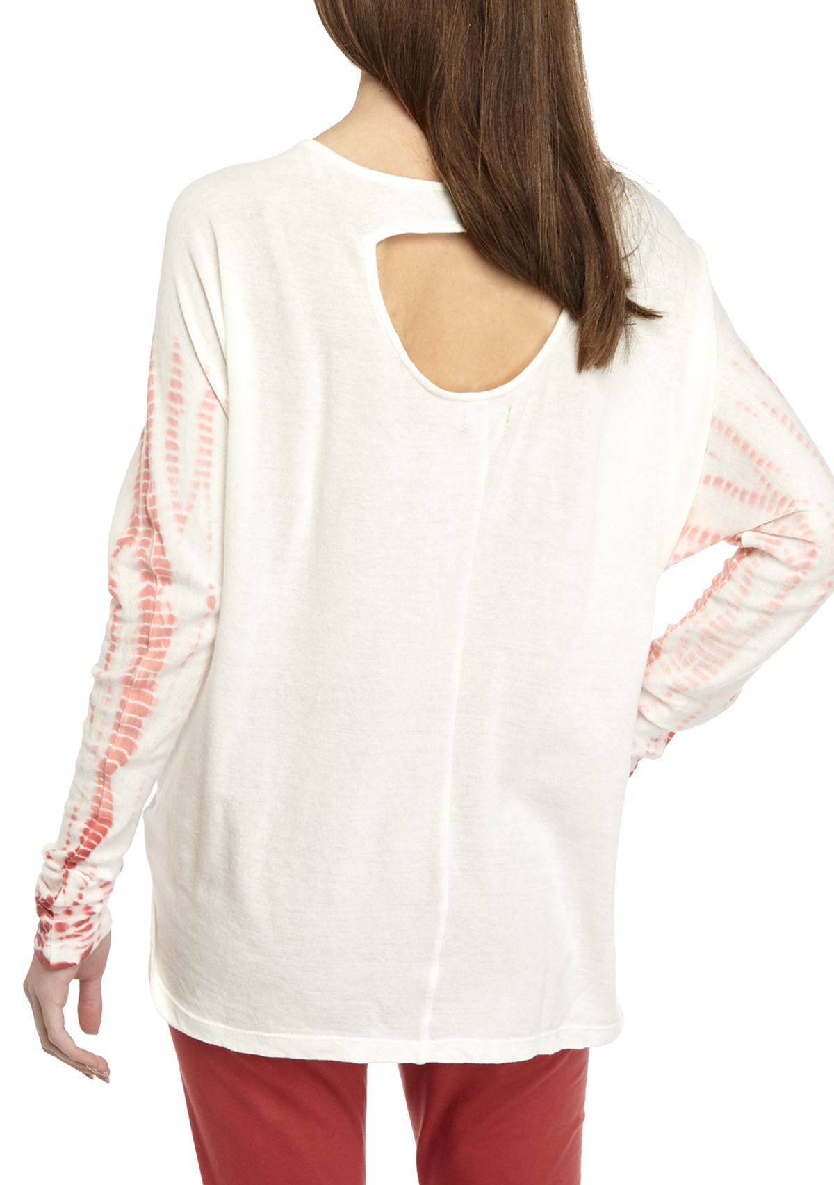 Juniors Soft Shop Tie Dye Tunic T-Shirt