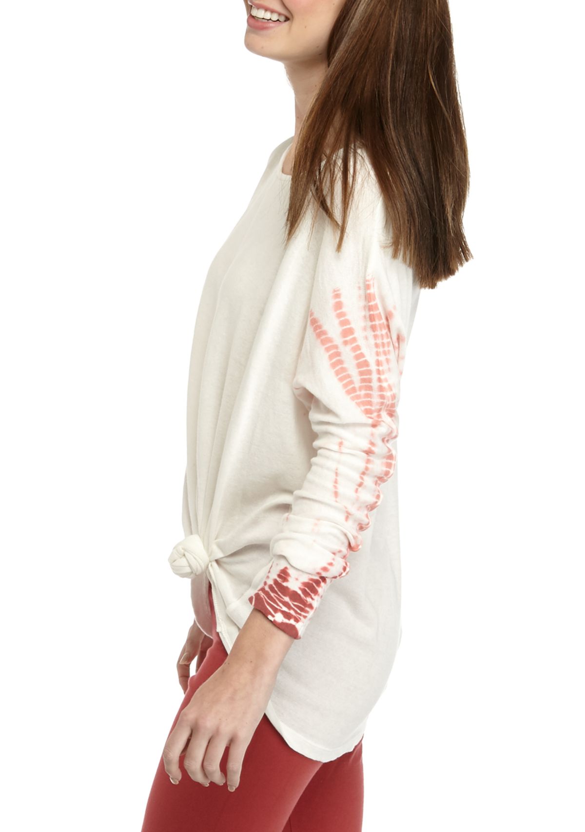 Juniors Soft Shop Tie Dye Tunic T-Shirt