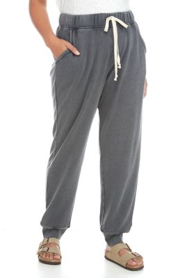 denim joggers women's plus size