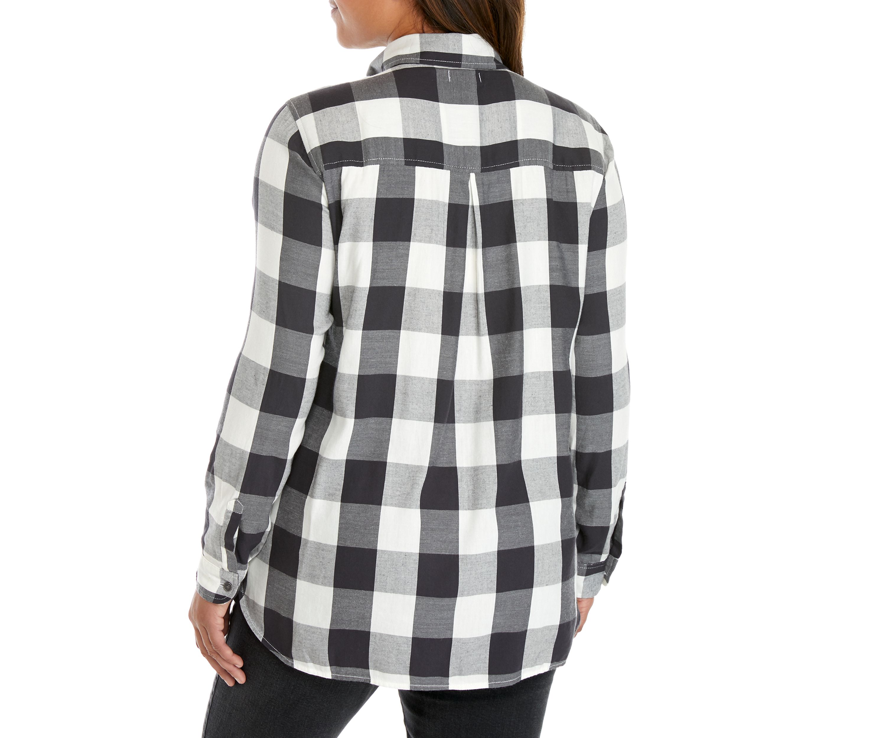 TRUE CRAFT Plus Size Woven Plaid Shirt | Belk