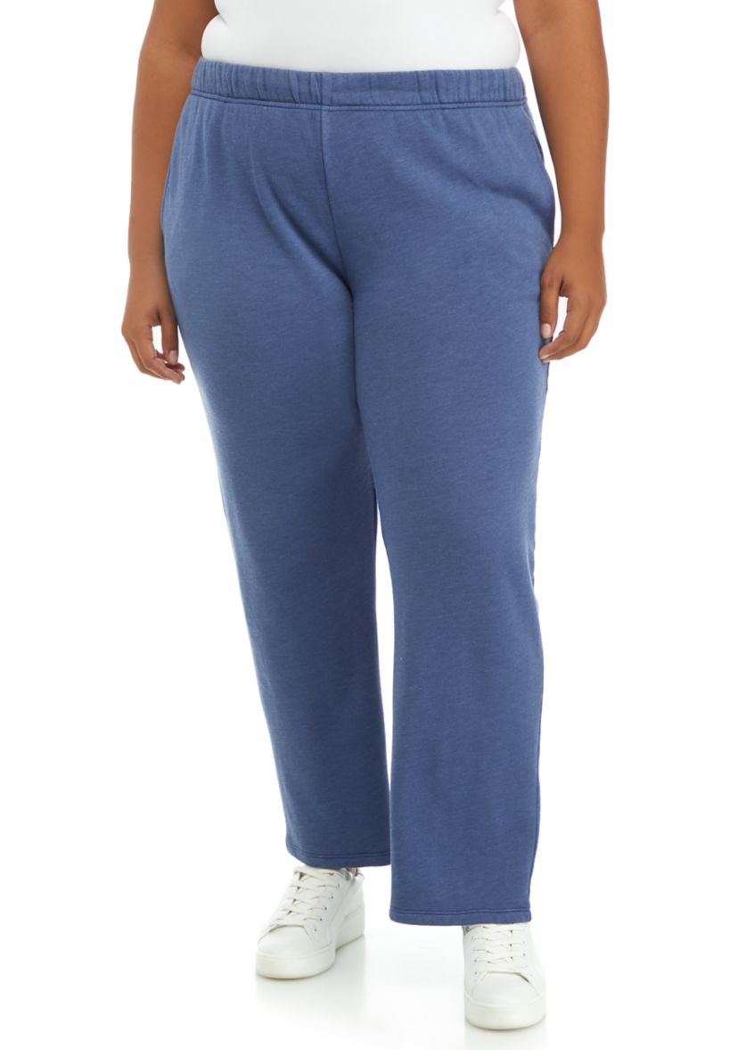 Plus Size Towel Terry Sweatpants