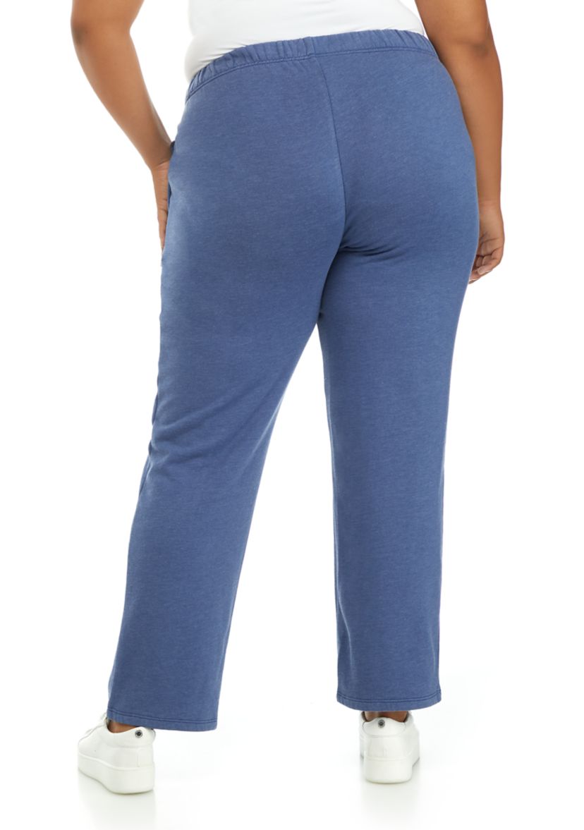Plus Size Towel Terry Sweatpants